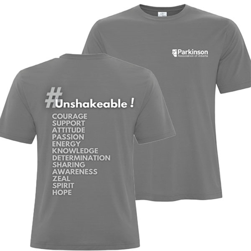 Picture of Parkinson Association #Unshakeable! T-Shirt