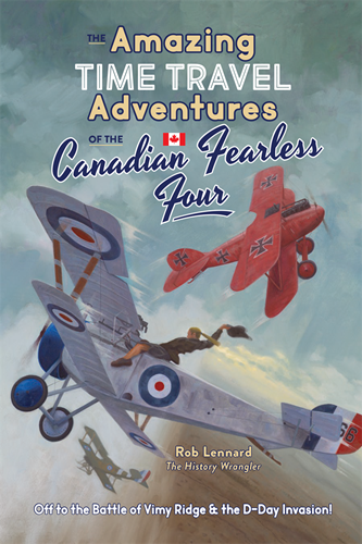 Picture of The Amazing Time Travel Adventures of the Canadian Fearless Four